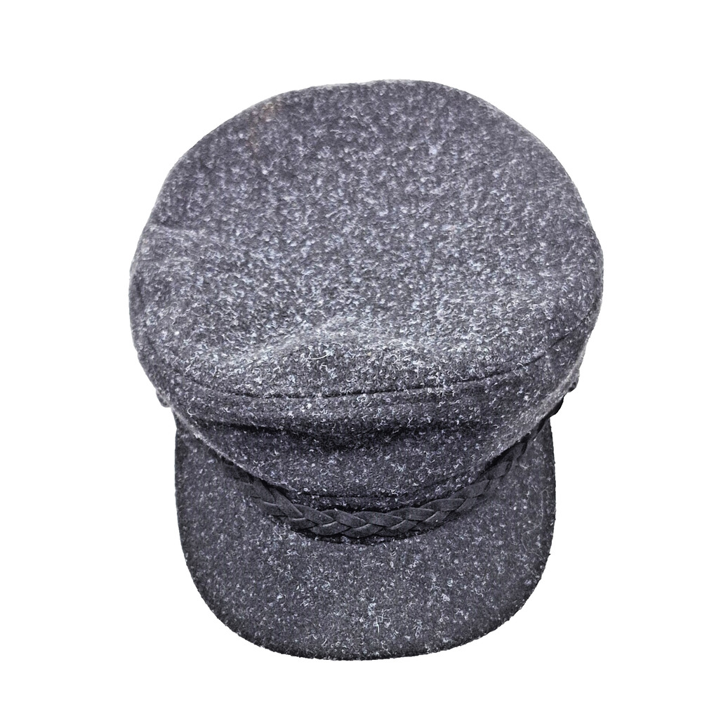 Greek Fisherman Hat, C & C Sailor Cap Polyester Wool Blend Stretch Fit